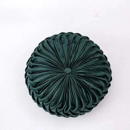 Canvanation Vert-A / 35x35x10cm Coussin Fleurs