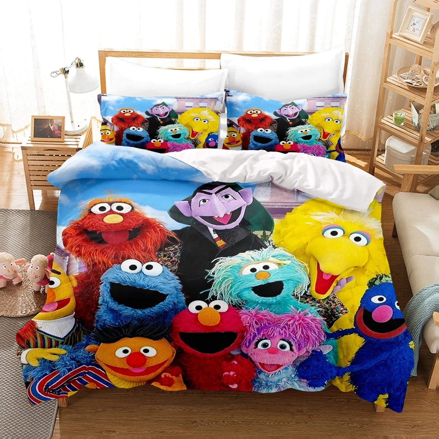 Canvanation 8 / 203x228cm / CHINA Housse De Couette - Sesame Street