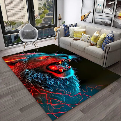 Tapis De Chambre - 3D Dream Lion Animal