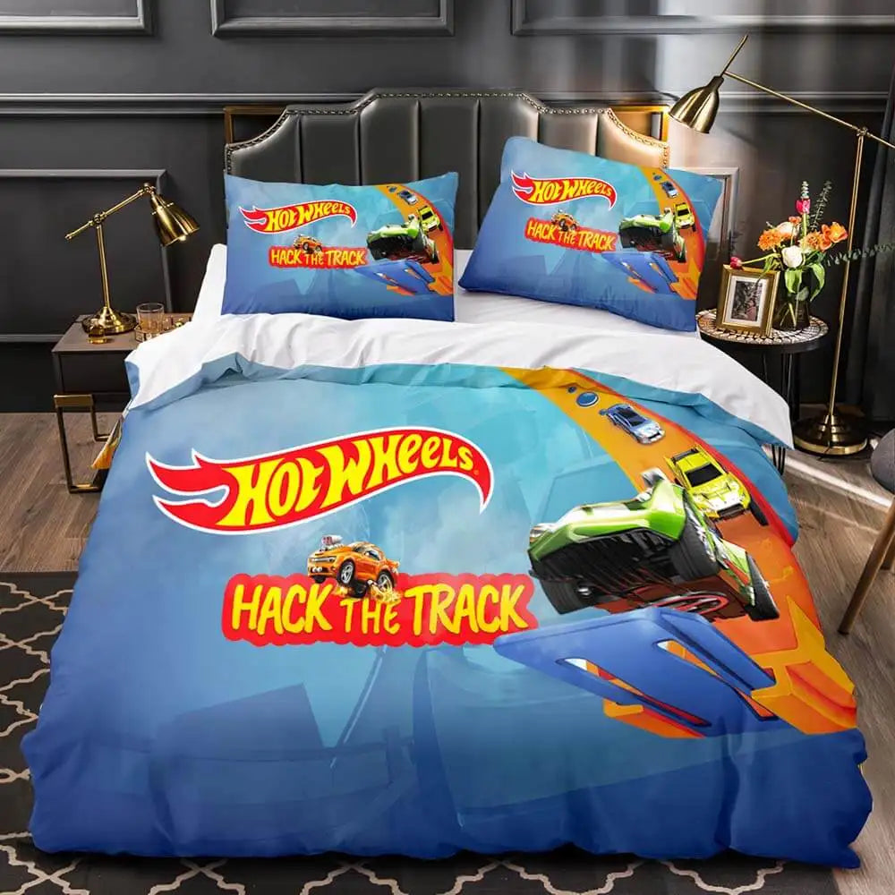 Housse De Couette - Hot Wheel 3D