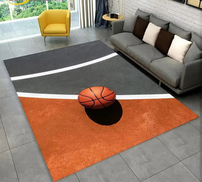 Canvanation 3 / 40x60cm Tapis De Chambre - Terrain De Basketball