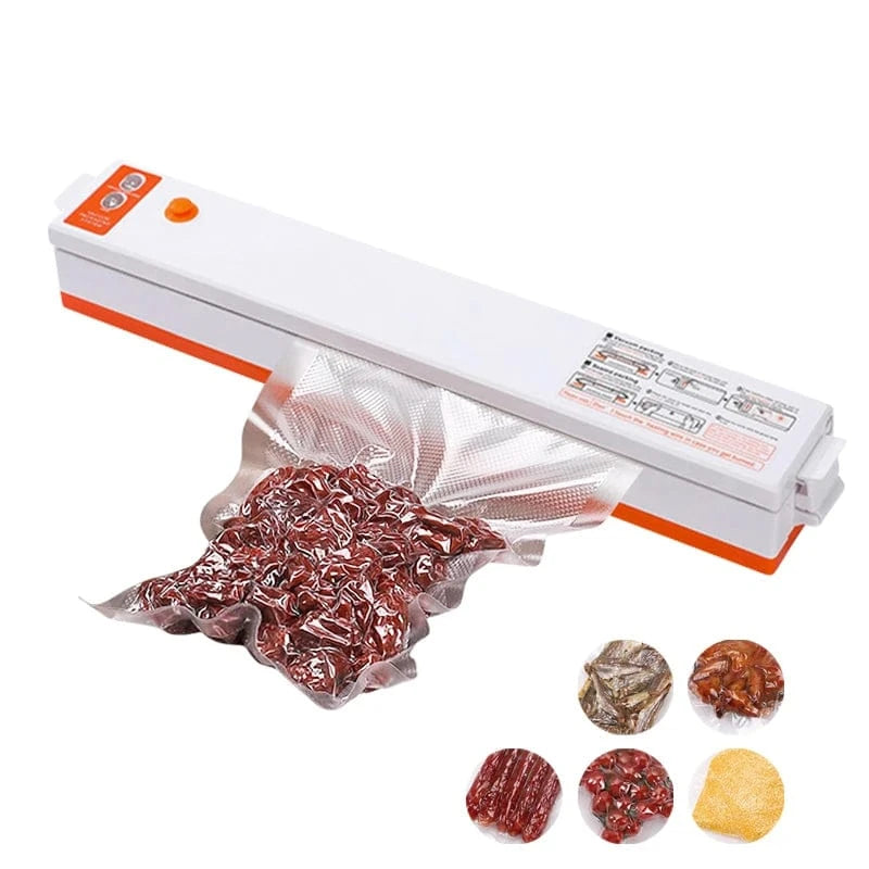 Canvanation Orange Avec 10 Sacs / EU Machine sous vide alimentaire