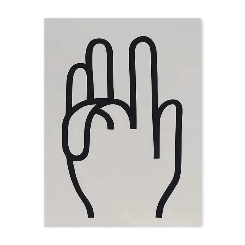 Canvanation 12 / 21x30cm Affiche Japonais Vintage Abstrait Open Your Mind