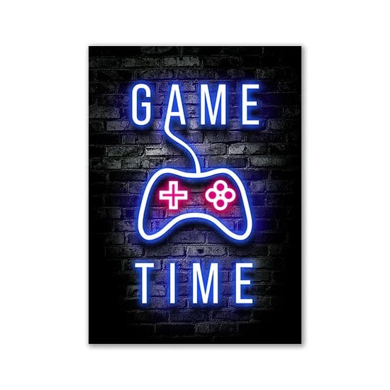 Canvanation Pattern22 / 30x40cm Affiche Chambre Gaming Zone