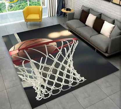 Canvanation 21 / 40x60cm Tapis De Chambre - Terrain De Basketball