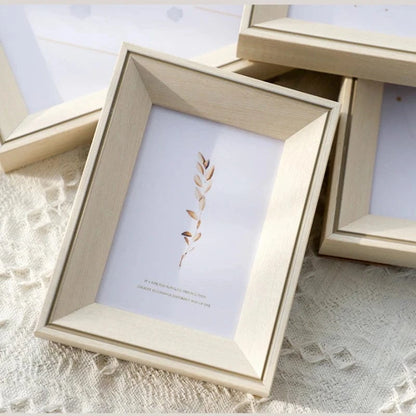 Canvanation Creme / 20.3X25.3cm 10inch Cadre Photo Rectangulaire Moderne en Résine