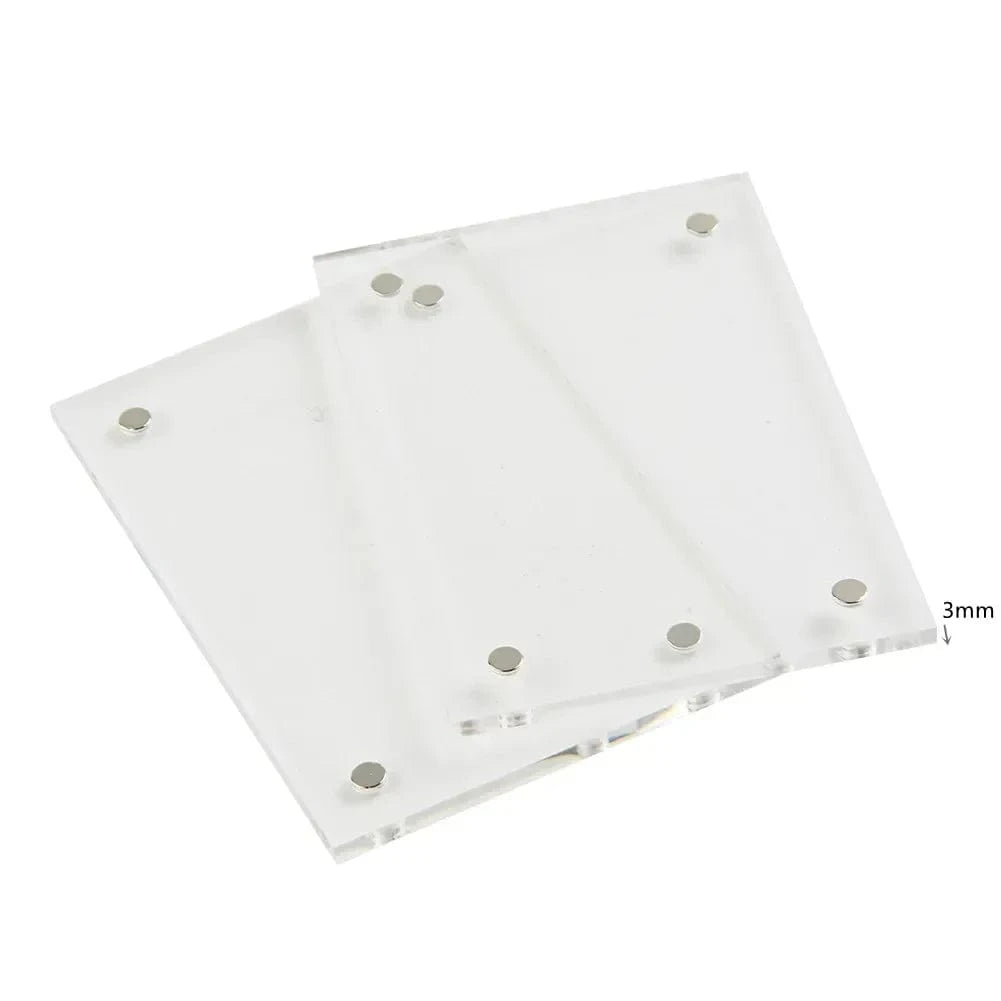 Canvanation épaisseur 3mm / 9x12.8cm Cadre Photo Transparent en Acrylique