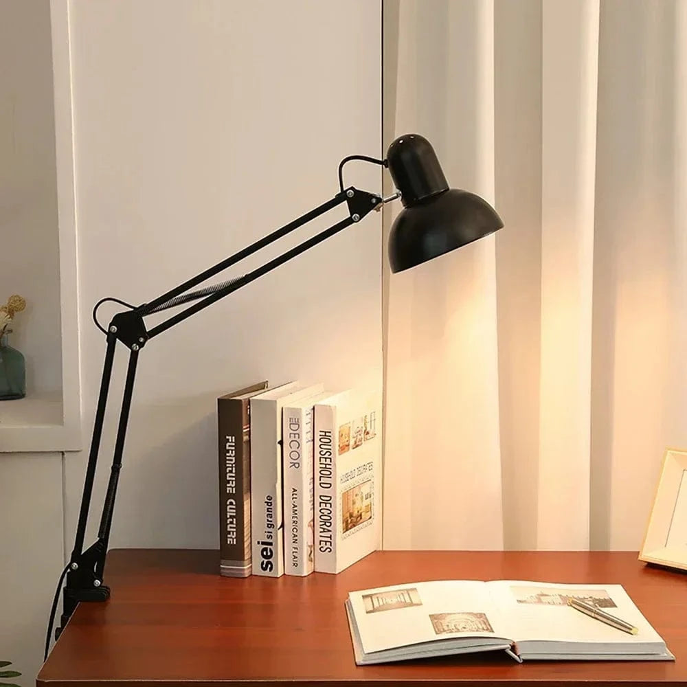 Canvanation Lampe de Bureau LED Flexible en Métal – Design Moderne, Éclairage Puissant