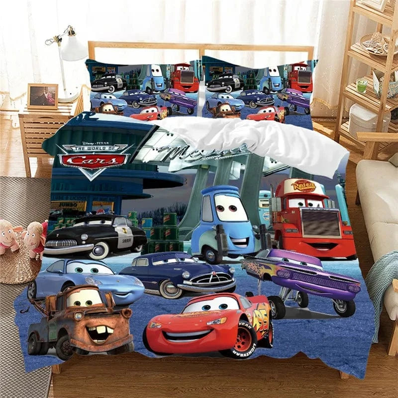 Canvanation 4 / EU Super King Housse De Couette - Lightning McQueen
