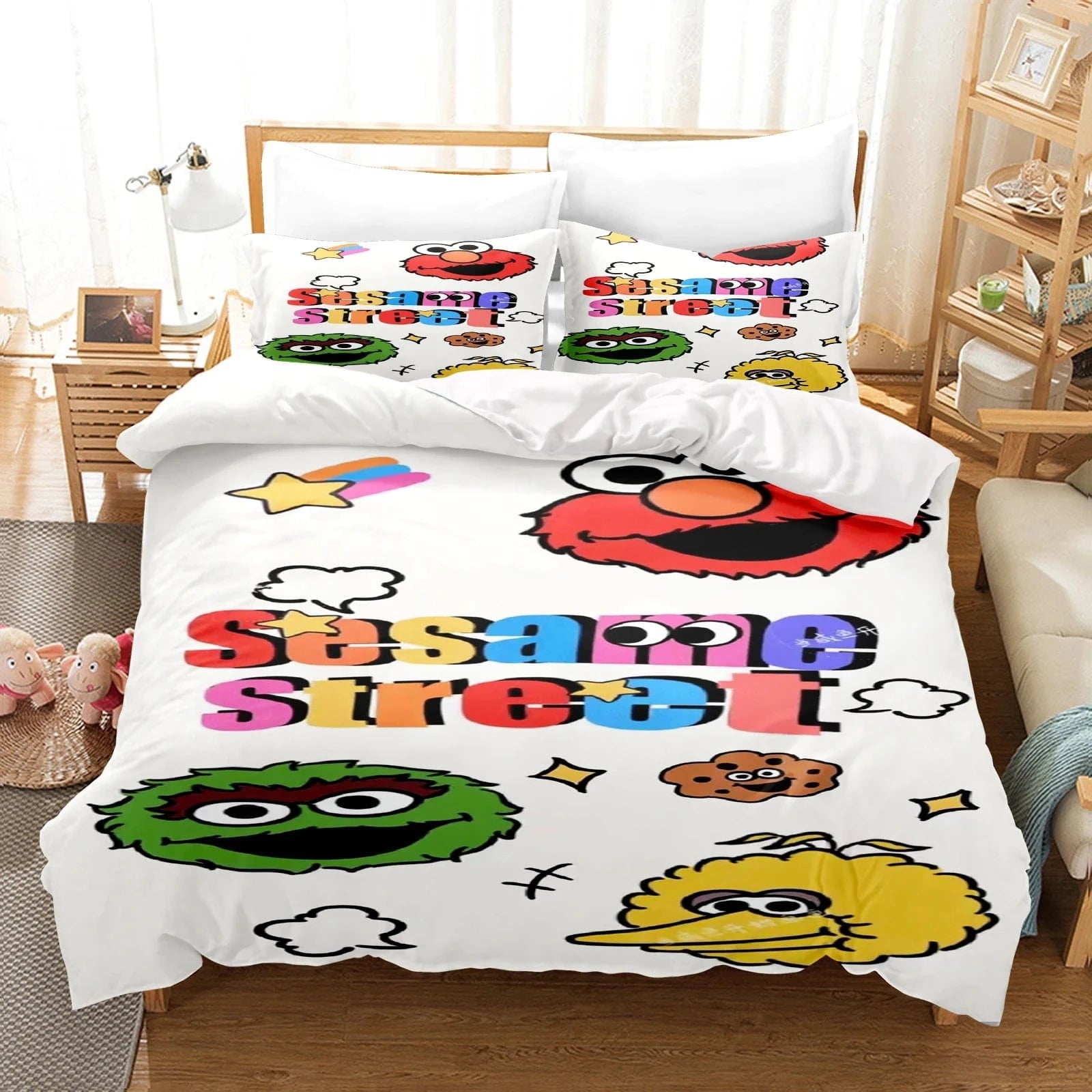 Canvanation 6 / 155X220cm / CHINA Housse De Couette - Sesame Street