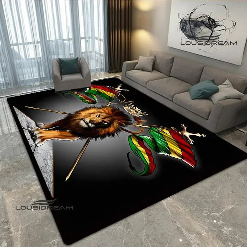 Tapis De Chambre - Bob Marley Lion