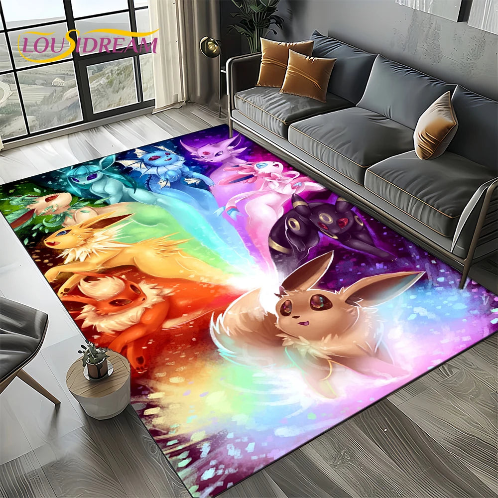 Tapis De Chambre - Pokemon Pikachu 3D