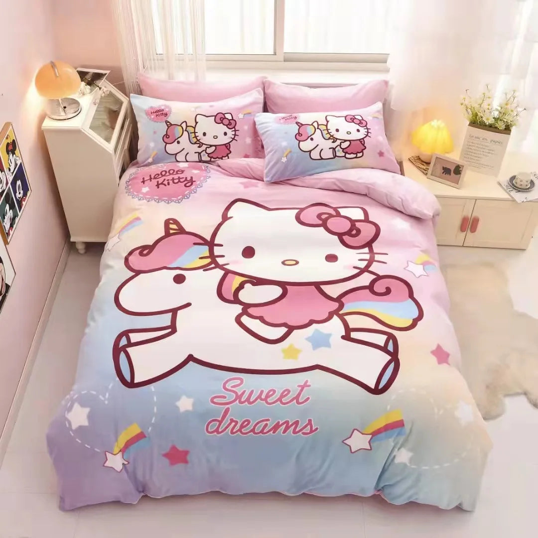 Housse De Couette - Pink Hello Kitty