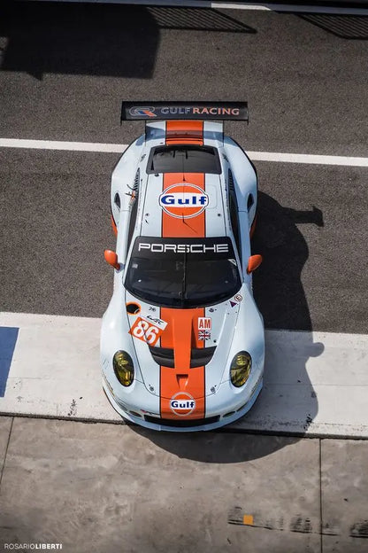 Affiche Voiture De Course Porsche