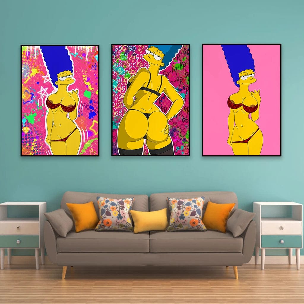 Canvanation Poster Simpson Pop Art Nue