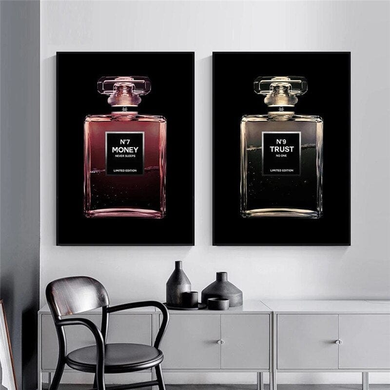 Canvanation Affiche Chanel N 5 Rose