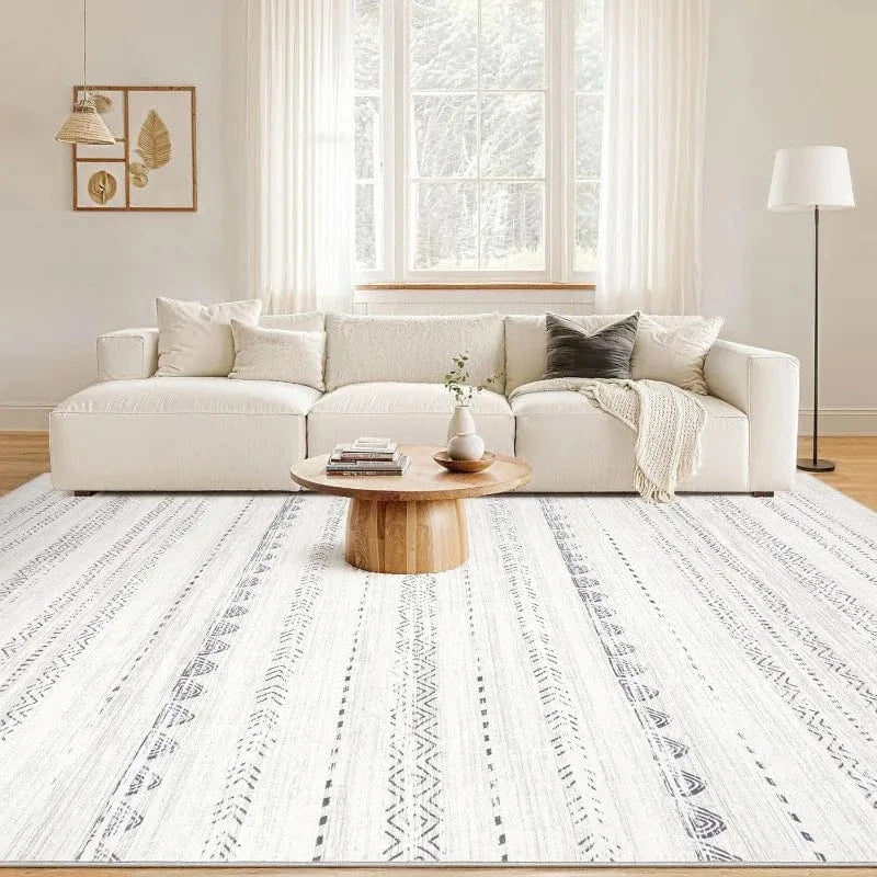 Canvanation Tapis De Salon Moderne - Design Aubusson, Style Européen & Américain