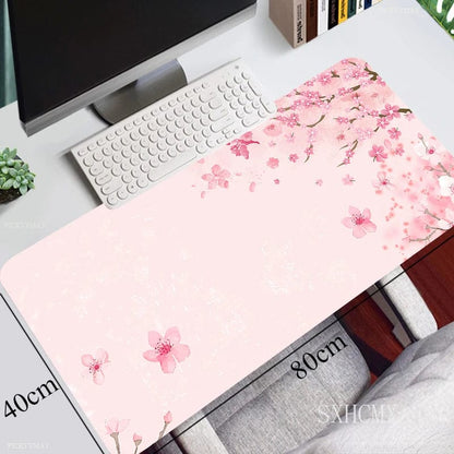 Canvanation ZZ-yinghua-004 / 900x400x2mm Tapis De Souris - Fleurs De Cerisier