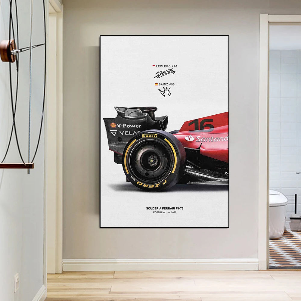 Affiche 2023 Formule Grand Prix F1