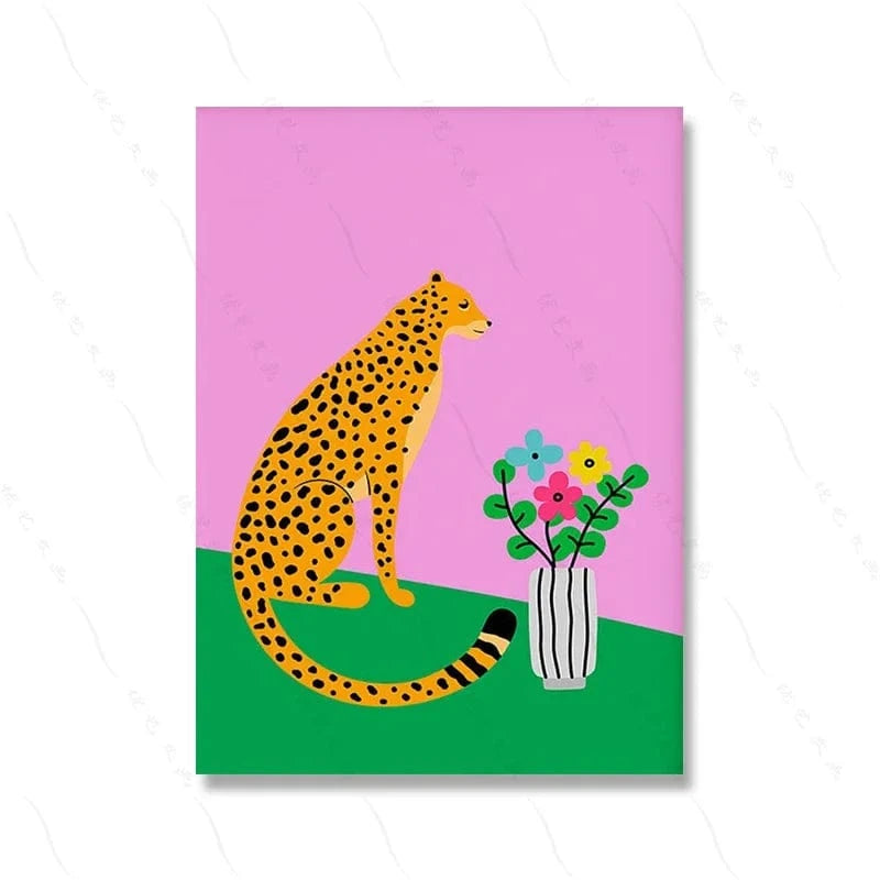 Canvanation A3 30x42cm / 5 Affiche Art Abstrait Coloré