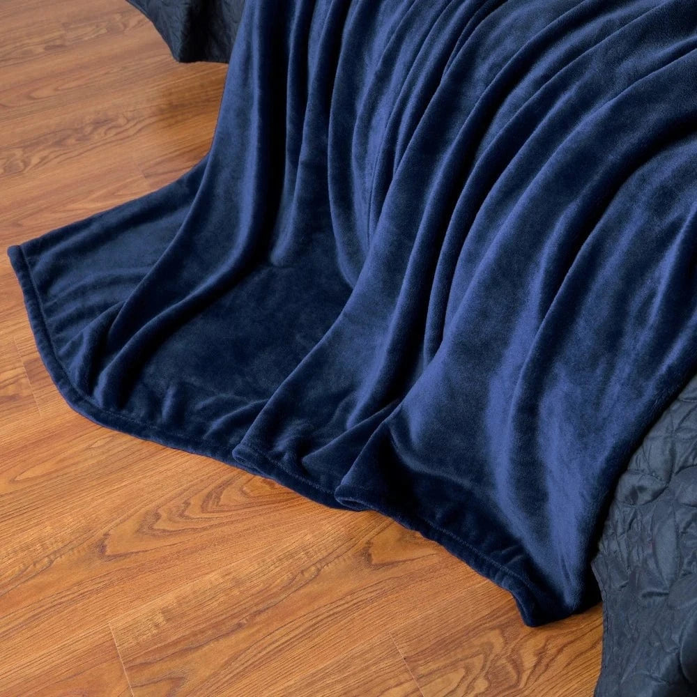 Canvanation Plaid Polaire Américain – Léger, Anti-Boulochage et Ultra-Doux pour Adultes