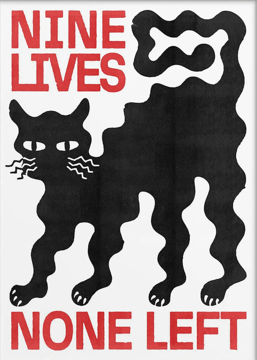 Affiche Abstrait Art Japonais