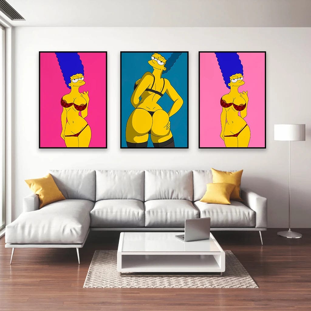 Poster Simpson Pop Art Nue