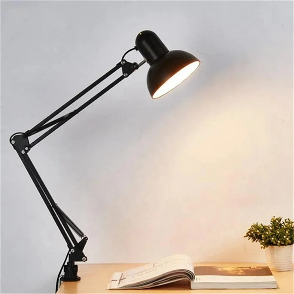 Canvanation Lampe de Bureau LED Flexible en Métal – Design Moderne, Éclairage Puissant