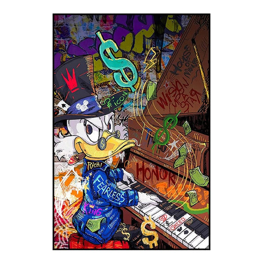 Canvanation SW3044 / 30X40cm Poster Picsou Piano