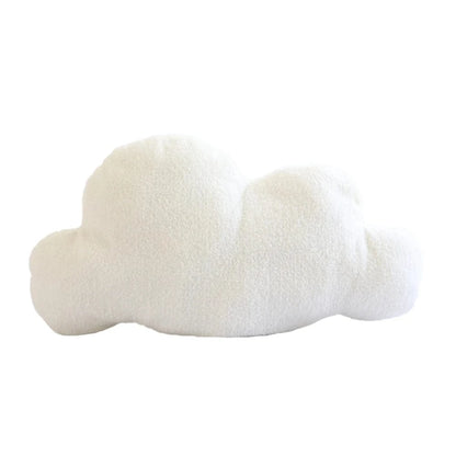 Canvanation Nuage Blanc / 38x22cm Coussin en forme de nuage - Confort et Élégance pour Votre Assise
