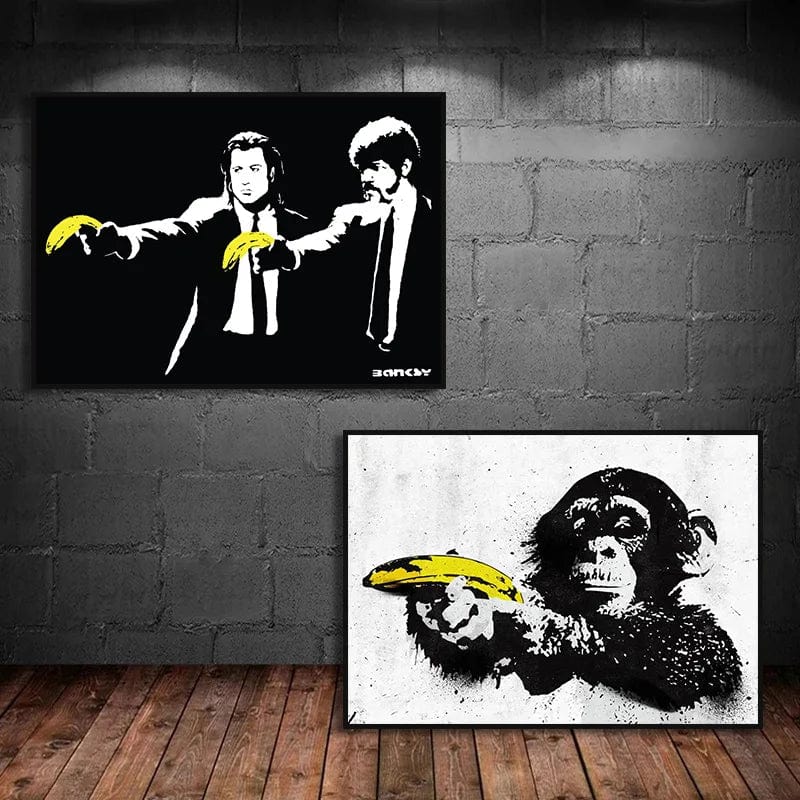 Affiche Banksy Street Art Chambre