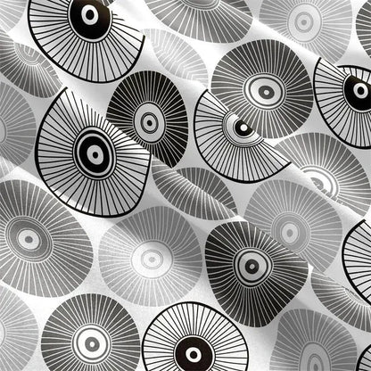 Canvanation Housse De Couette - Gris Et Blanc