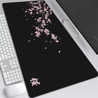 Canvanation BLACK-5 / 900x400x2mm Tapis De Souris - Japon Cerisier