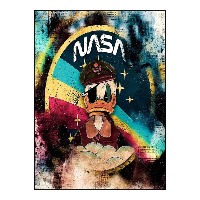 Poster Donald Capitaine Nasa