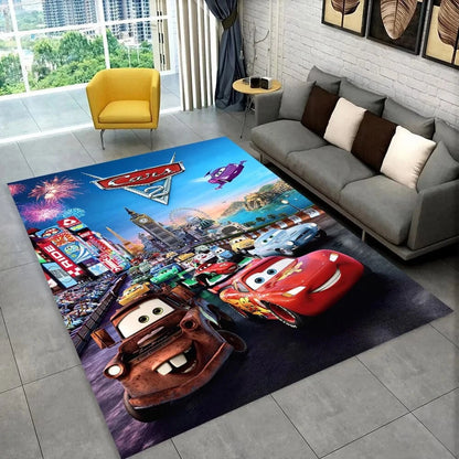 Canvanation Tapis De Chambre - Cars Lightning McQueen