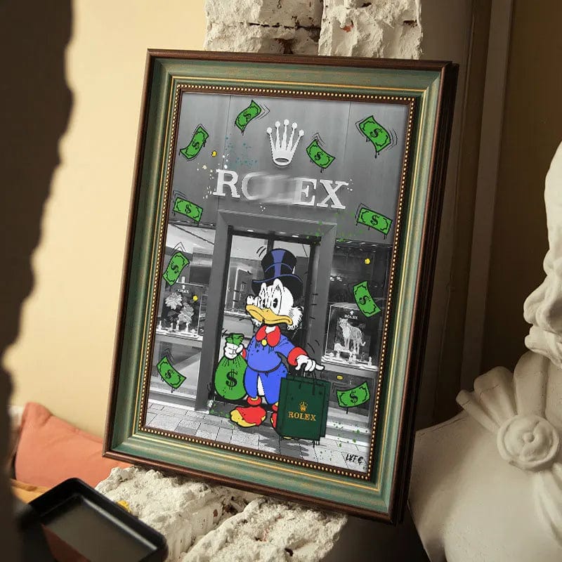 Poster Picsou Rolex