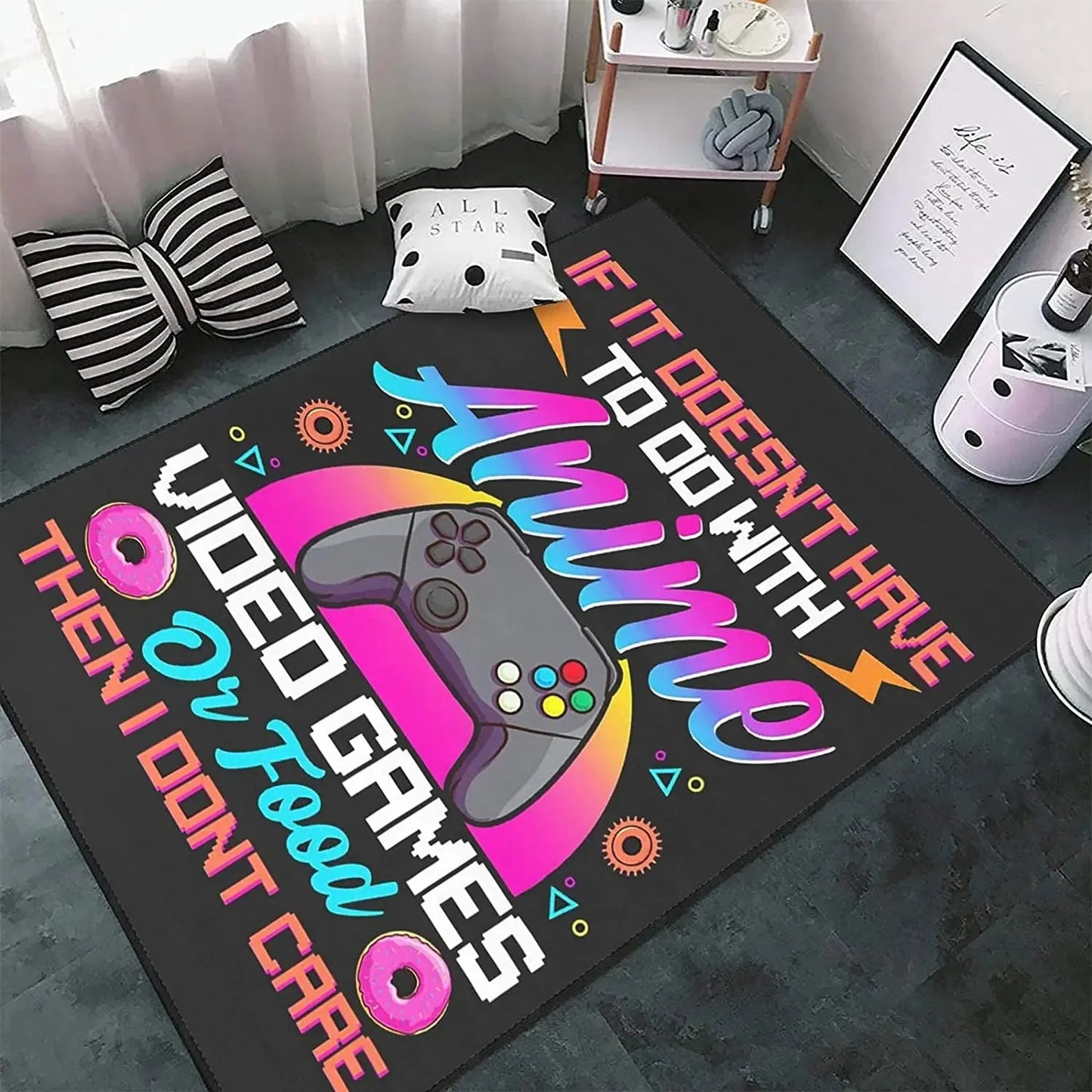 Tapis Chambre Manette Gamer