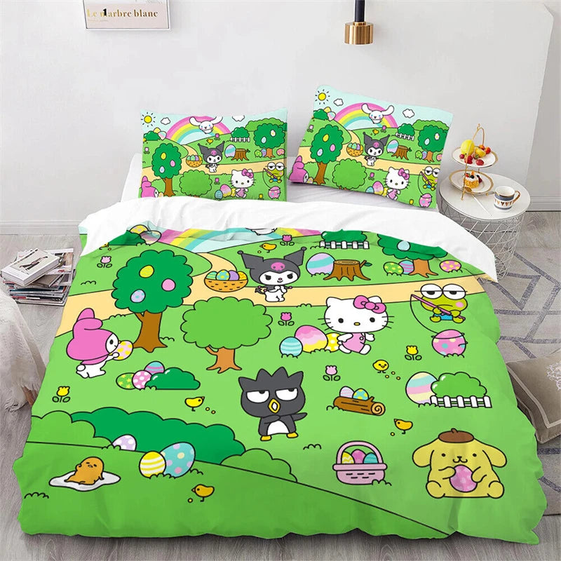 Housse De Couette - Kawai Hello Kitty