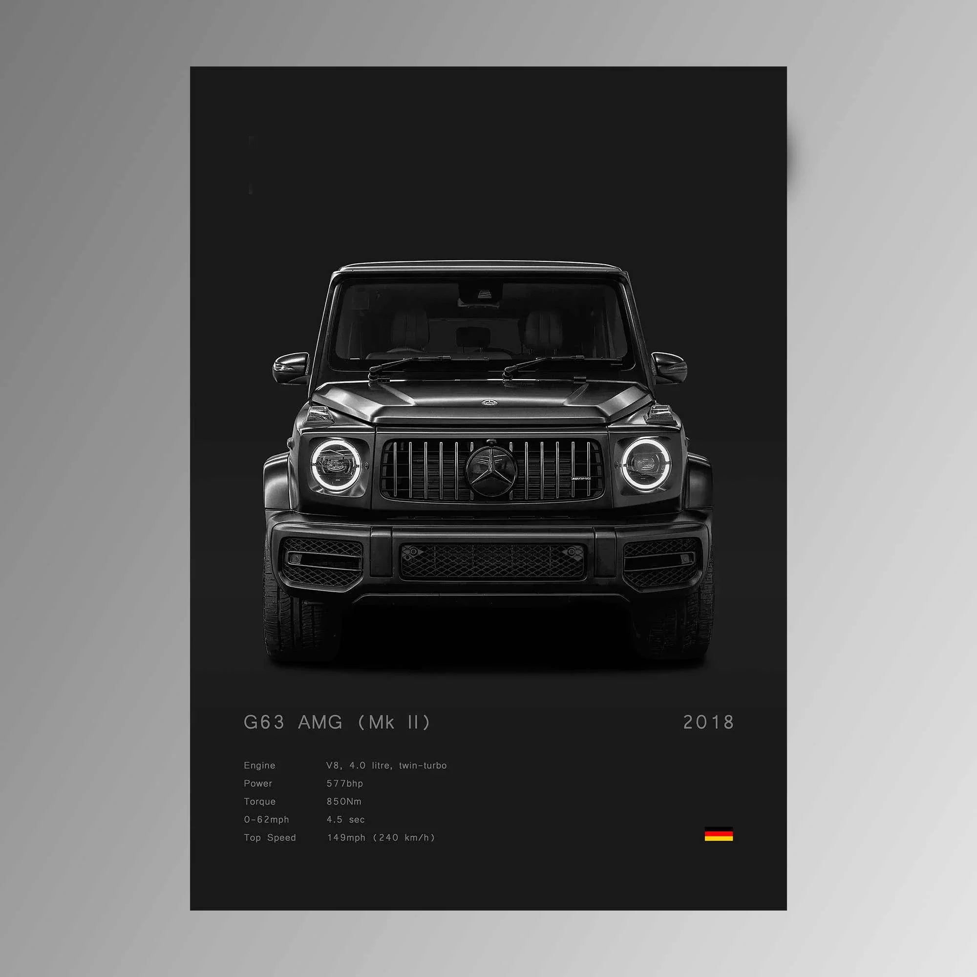 Affiche Moderne Voiture Mercedes Amg G63