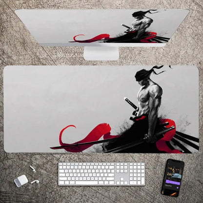 Canvanation z6 / 900x400x5mm Tapis De Souris - Anime Japonais One Piece Luffy Zoro