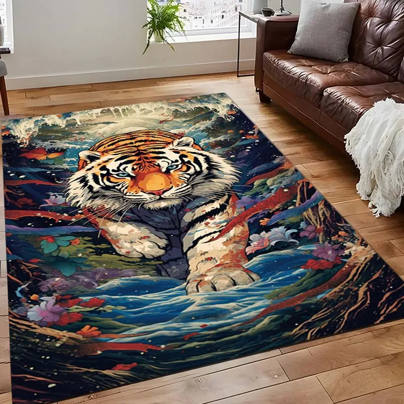 Tapis De Chambre Tigre