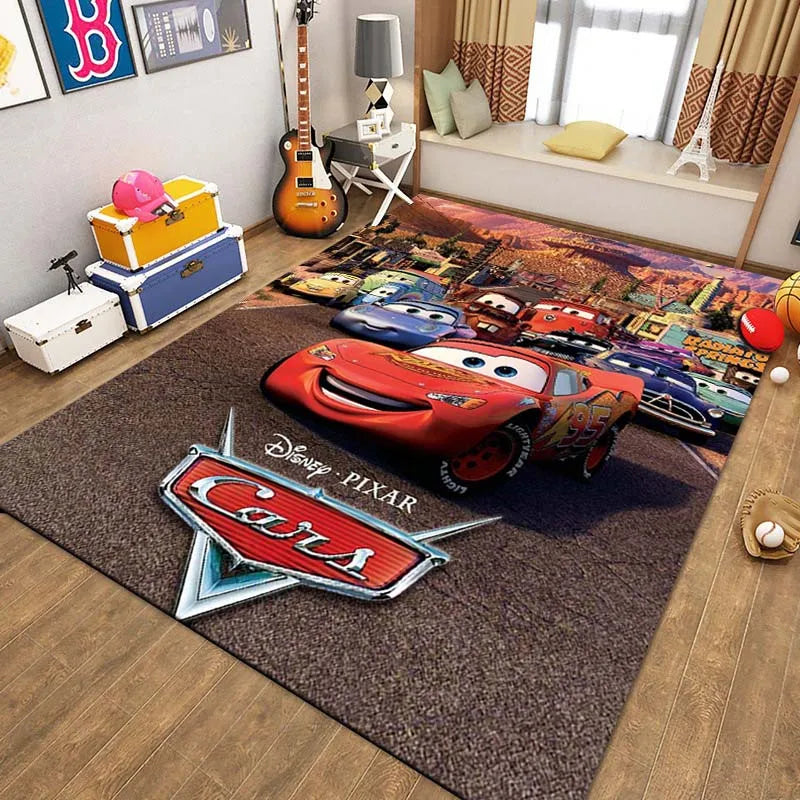 Tapis De Chambre - Cars Lightning Mcqueen