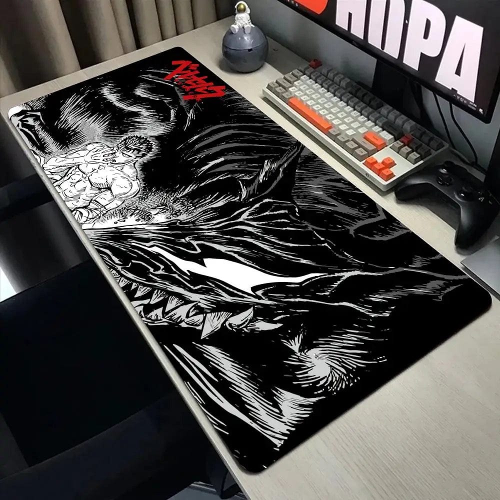 Canvanation BLACK-9 / 900x400x3mm Tapis De Souris - Manga Anime