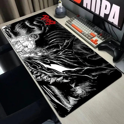 Canvanation BLACK-9 / 900x400x3mm Tapis De Souris - Manga Anime