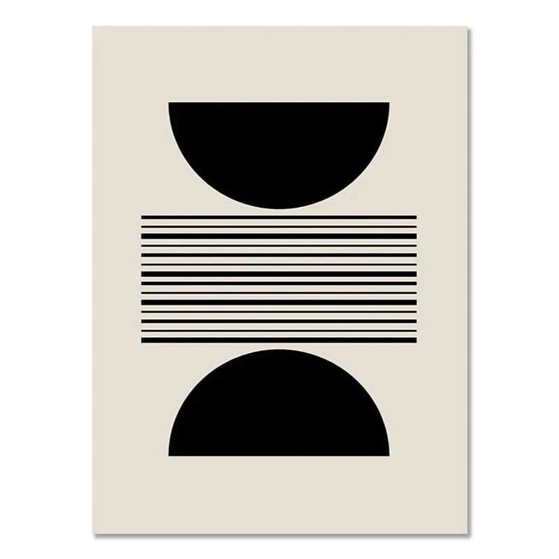Canvanation 21x30cm / Su15 Affiche Bohème Noir Et Blanc