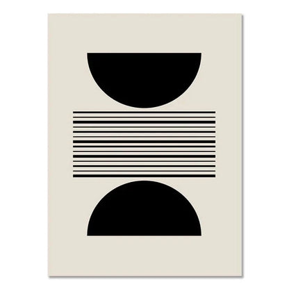Canvanation 21x30cm / Su15 Affiche Bohème Noir Et Blanc