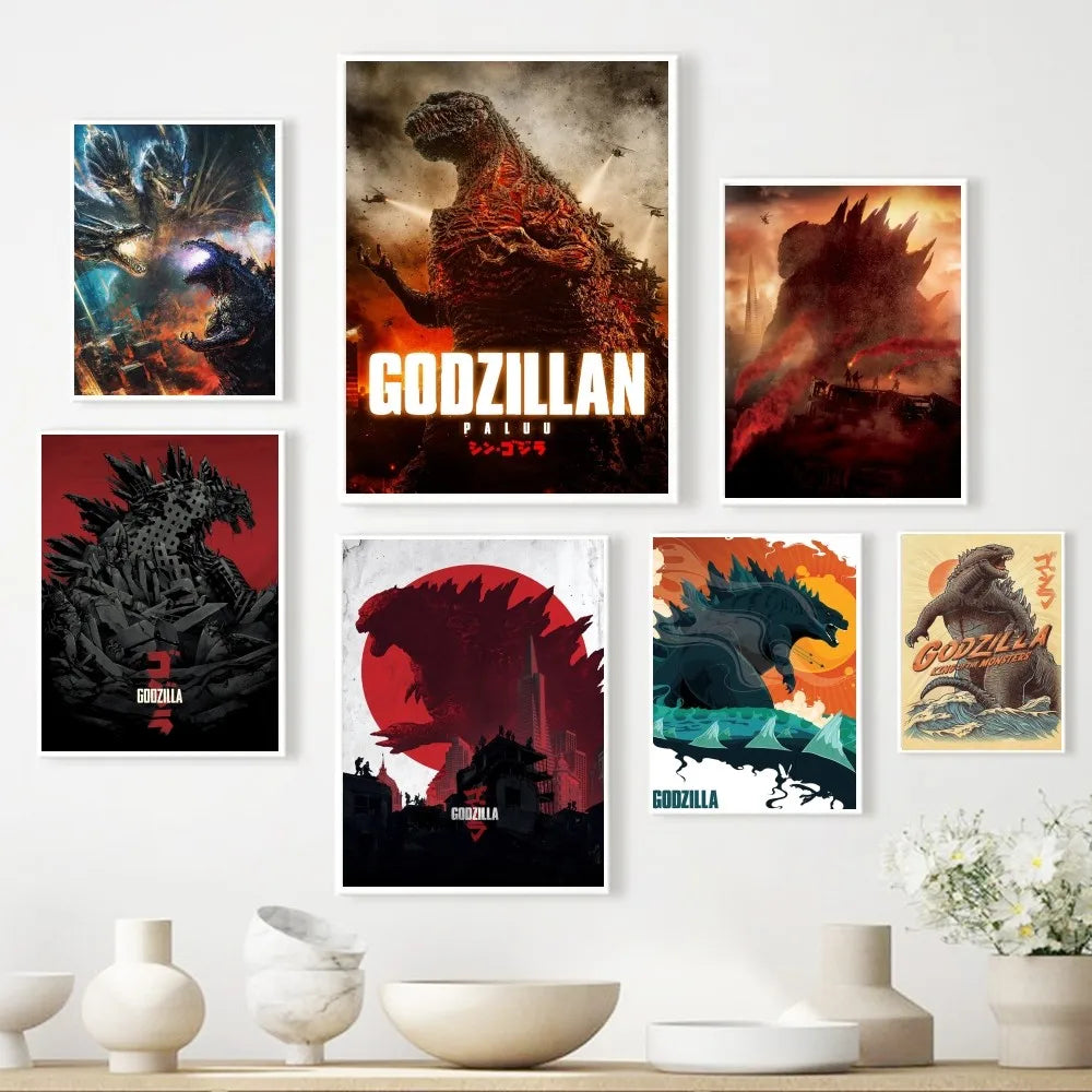 Affiche 1pc Godzilla 2014 Sci-Fi