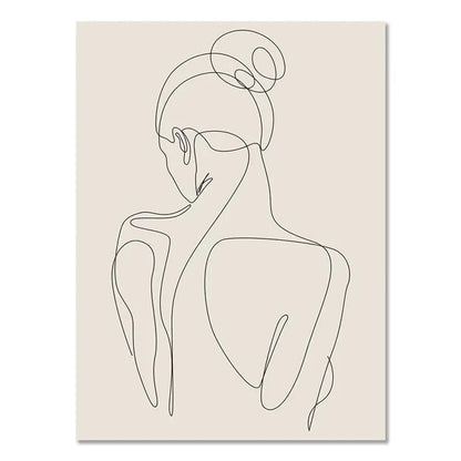 Canvanation 21x30cm / Su12 Affiche Bohème Noir Et Blanc