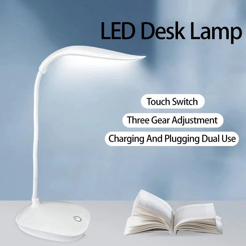 Canvanation Lampe de Bureau LED Rechargeable – Lumière Tactile et Portable avec Protection des Yeux