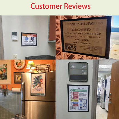 Canvanation Cadre Photo Magnétique - Pack de 5